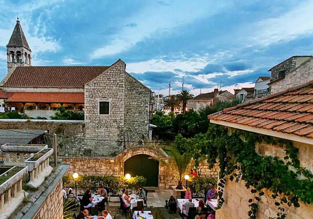 Trogir old town view from Dimora Picco Bello